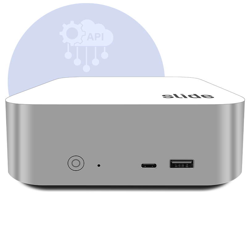 slidebox-API Slide box with BackupRadar