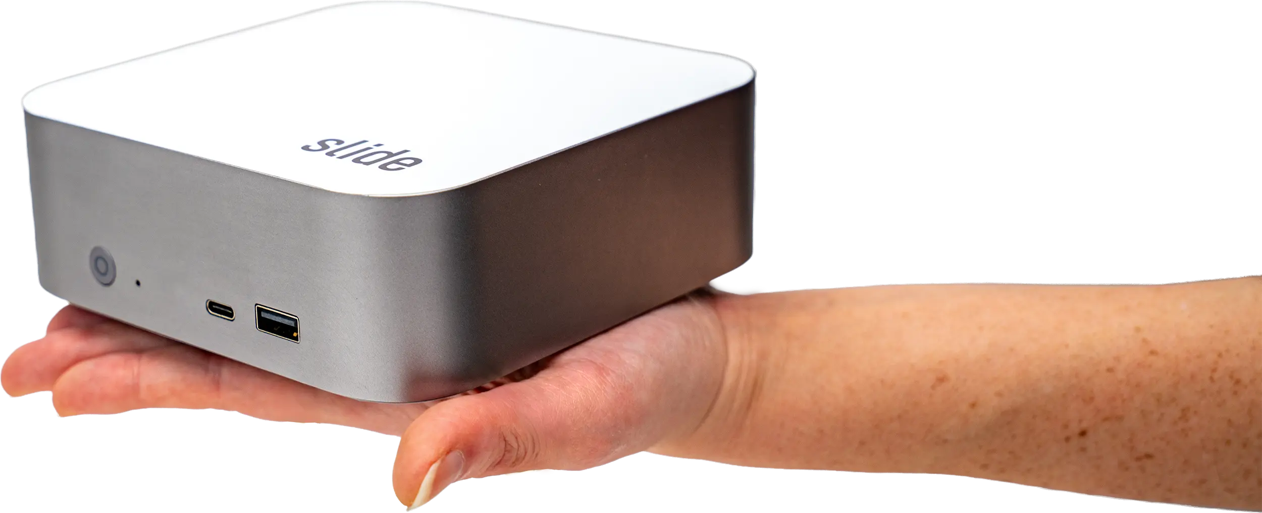 handholdingslideboxflat Hand holding a Z1 box