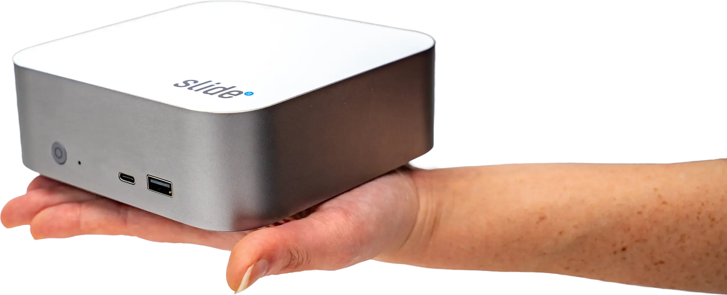 Hand holding a Z1 box